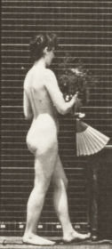 Plate 441 Carrying a vase and placing it on a table — figure reference